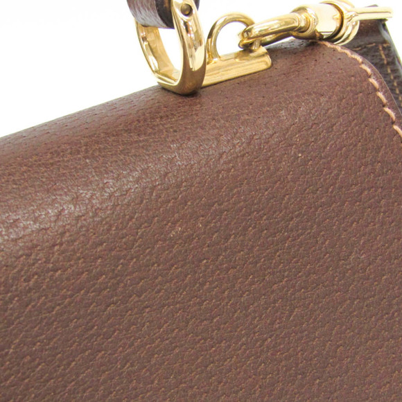 GUCCI Brown Leather Shoulder Bag - Picture 14 of 16